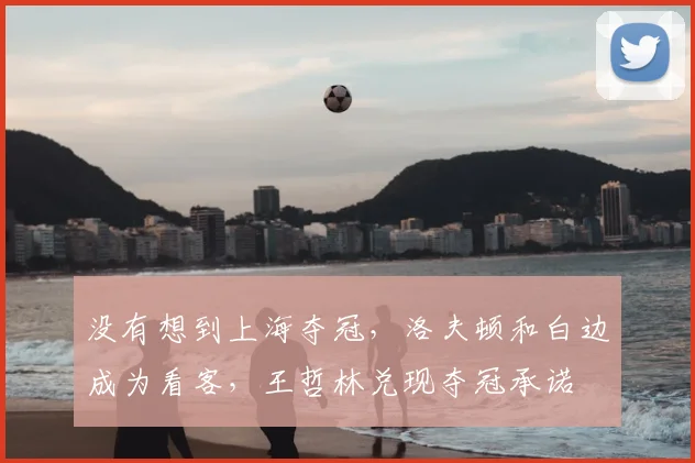 没有想到上海夺冠,洛夫顿和白边成为看客,王哲林兑现夺冠承诺